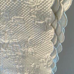 The Company Store Elegant Cream Twin Quilt